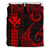Kanaka Map Bedding Set Red Red - Polynesian Pride