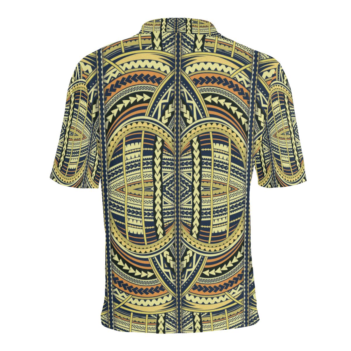 Polynesian Polo Shirt Yellow - Polynesian Pride