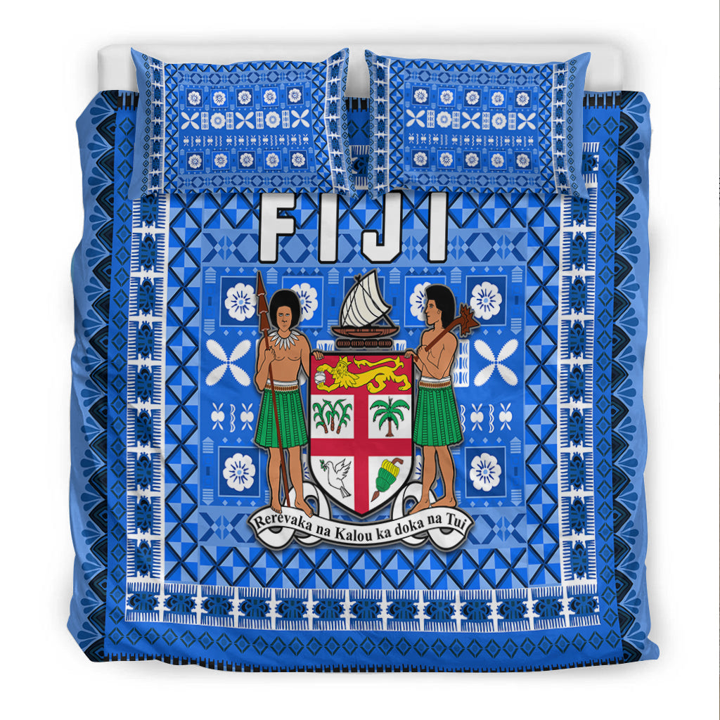 Fiji Bedding Set Pattern - Fijian Tapa Pattern Original LT13 - Polynesian Pride