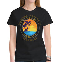 Polynesian All Over Print T Shirt Wom Beach Wewak, E.S.P - Polynesian Pride