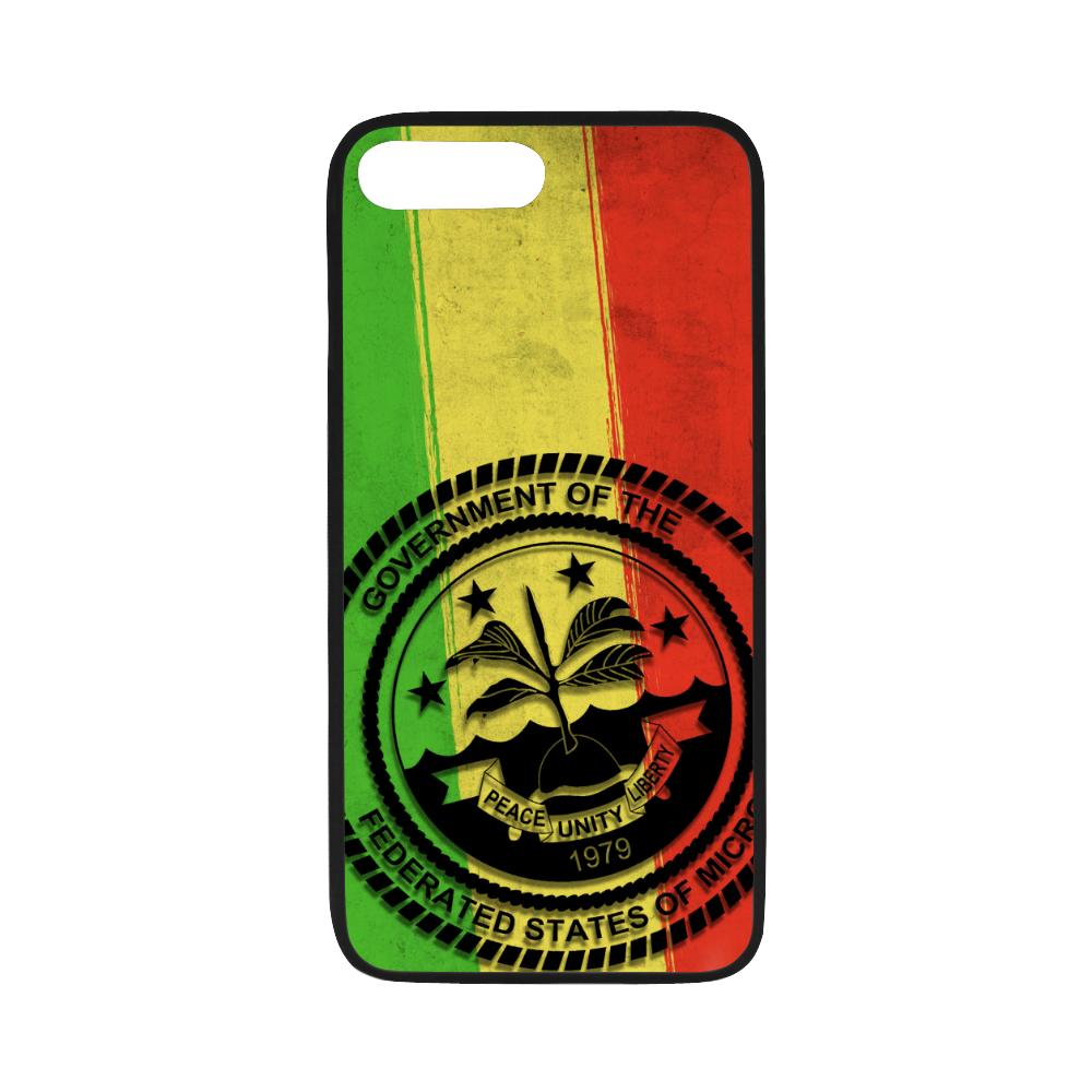 Federated States of Micronesia Coat Of Arms Reggae Phone Case One Size iPhone 8 plus (5.5") Reggae - Polynesian Pride