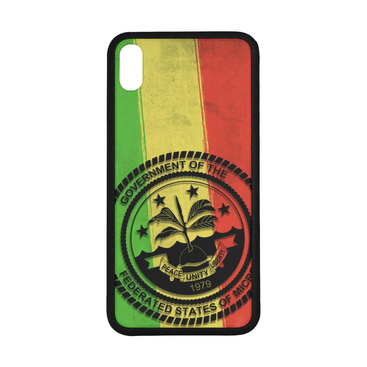 Federated States of Micronesia Coat Of Arms Reggae Phone Case One Size XS Max (6.5") Reggae - Polynesian Pride