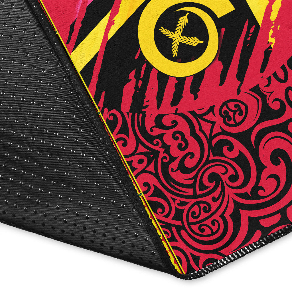 Vanuatu Dreamy Area Rug Flag and Pattern LT13 - Polynesian Pride