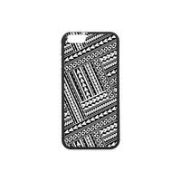 Polynesian 17 Rubber Phone Case One Size iPhone 6/6s Black - White - Polynesian Pride