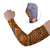 American Samoa Custom Personalised Arm Sleeve - Polynesian Style (Set of Two) Set of 2 Orange - Polynesian Pride