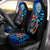 American Samoa Custom Personalised Car Seat Covers - Vintage Tribal Mountain Universal Fit Vintage - Polynesian Pride