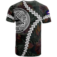 American Samoa Polynesian Custom T Shirt Chain Polynesian - Polynesian Pride
