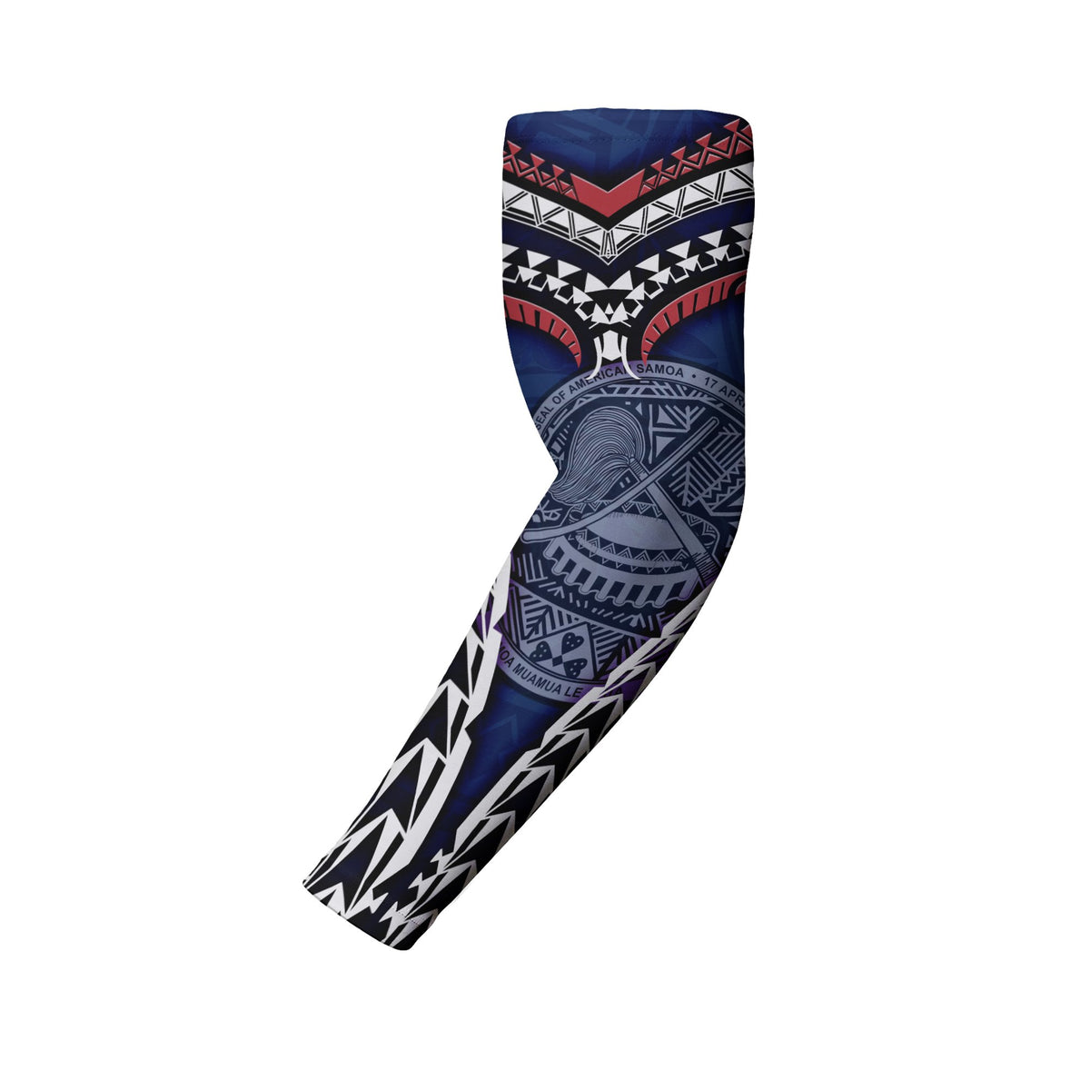 American Samoa Arm Sleeve (Set of 2) - Warrior Style Polynesian Pattern - Polynesian Pride