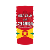 Grenada Bandana Keep Calm and Love Grenada LT13 - Polynesian Pride
