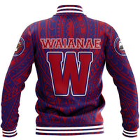 Hawaii Baseball Jacket - Waianae High Baseball Jacket AH - Polynesian Pride