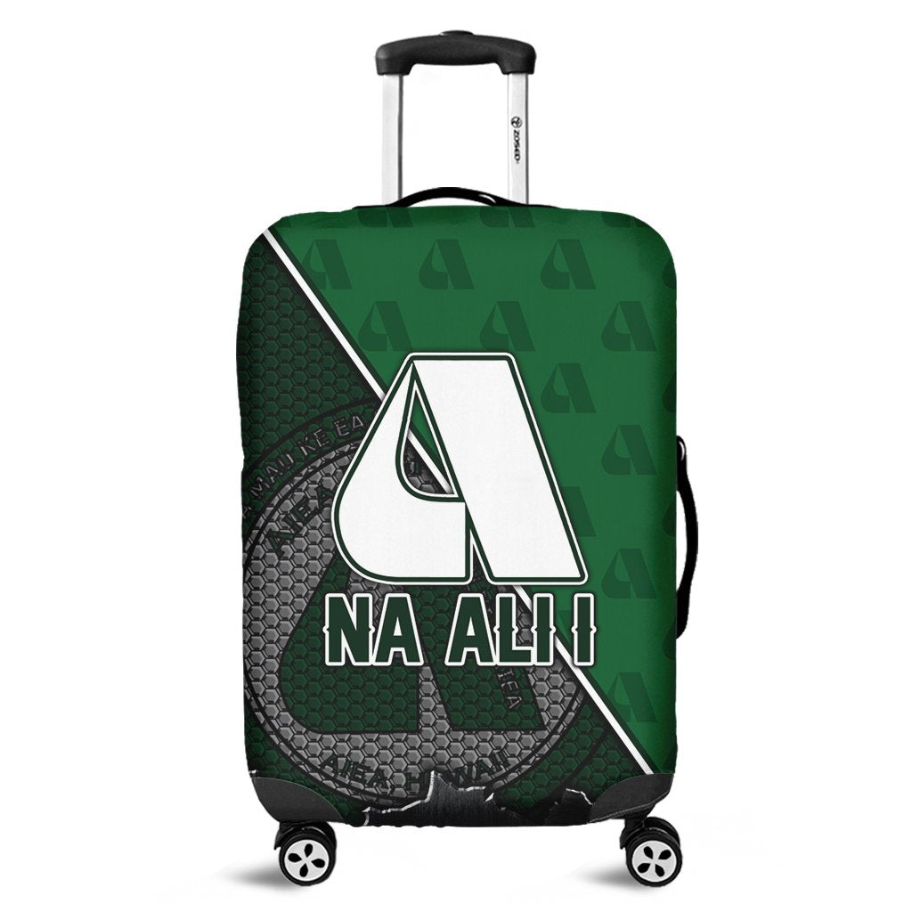 Hawaii Luggage Cover - Aiea High Luggage Cover - AH Green - Polynesian Pride