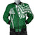 hawaiiJacket - Aiea High Men's Bomber Jacket - Forc Style AH Green - Polynesian Pride