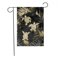 Hawaiian - Golden Tropical Turtle Flag AH - Polynesian Pride