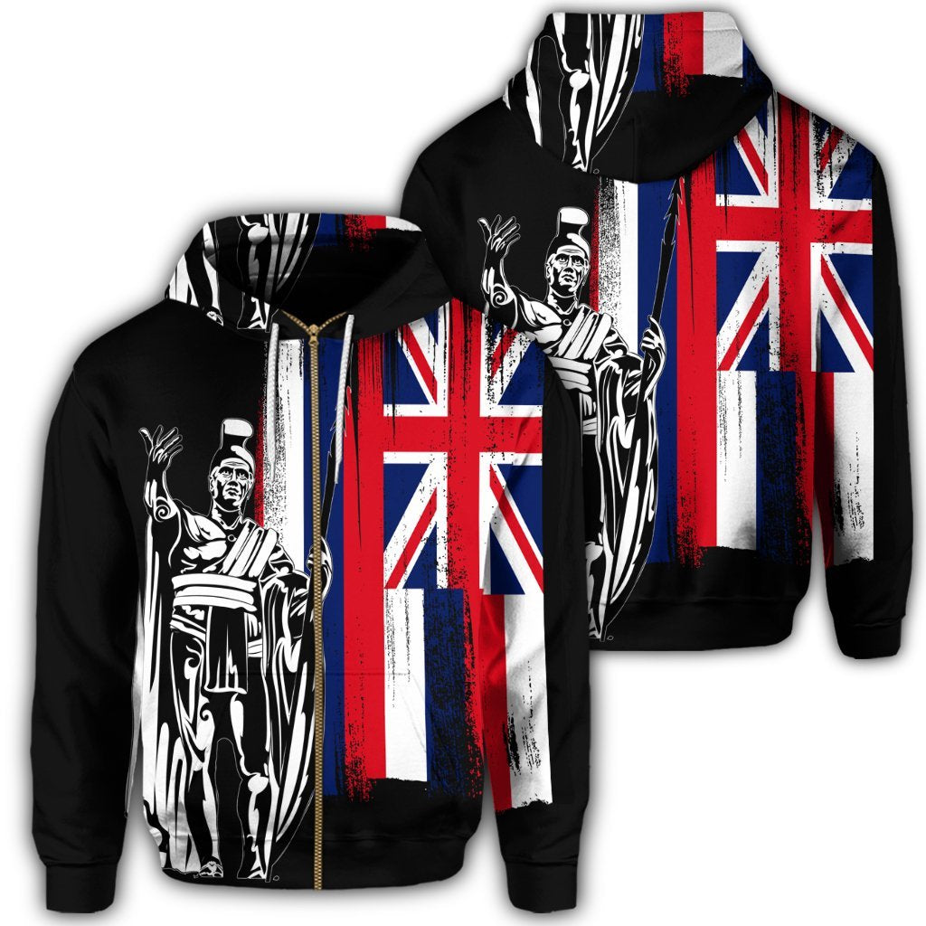 hawaiian-hawaii-king-flag-zip-hoodie