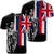 Hawaiian Hawaii King Flag T Shirt Unisex Black - Polynesian Pride