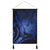 Hawaiian - Hawaii Turtle Hibiscus Polynesian Vintage Hanging Poster - Blue - AH Hanging Poster Cotton And Linen - Polynesian Pride