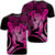 Hawaiian Hawaii Turtle Hibiscus Polynesian Vintage T Shirt Pink Unisex Black - Polynesian Pride
