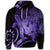 Hawaiian Hoodie Hawaiian Turtle Hibiscus Polynesian Vintage Hoodie Purple - Polynesian Pride