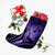 Hawaiian - Hawaii Turtle Hibiscus Polynesian Vintage Christmas Stocking - Purple - AH - Polynesian Pride