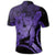 Hawaiian Hawaii Turtle Hibiscus Polynesian Vintage Polo Shirt Purple - Polynesian Pride