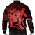 Hawaiian - Hawaii Turtle Hibiscus Polynesian Vintage Bomber Jacket - Red - AH - Polynesian Pride