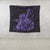 Hawaiian - Hawaii Ukulele Flower Tapestry - Purple - AH - Polynesian Pride
