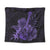 Hawaiian - Hawaii Ukulele Flower Tapestry - Purple - AH Wall Tapestry Black - Polynesian Pride