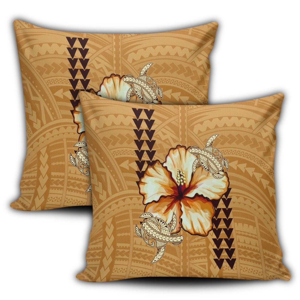 Hawaiian Vintage Hibiscus Pillow Covers AH - Polynesian Pride