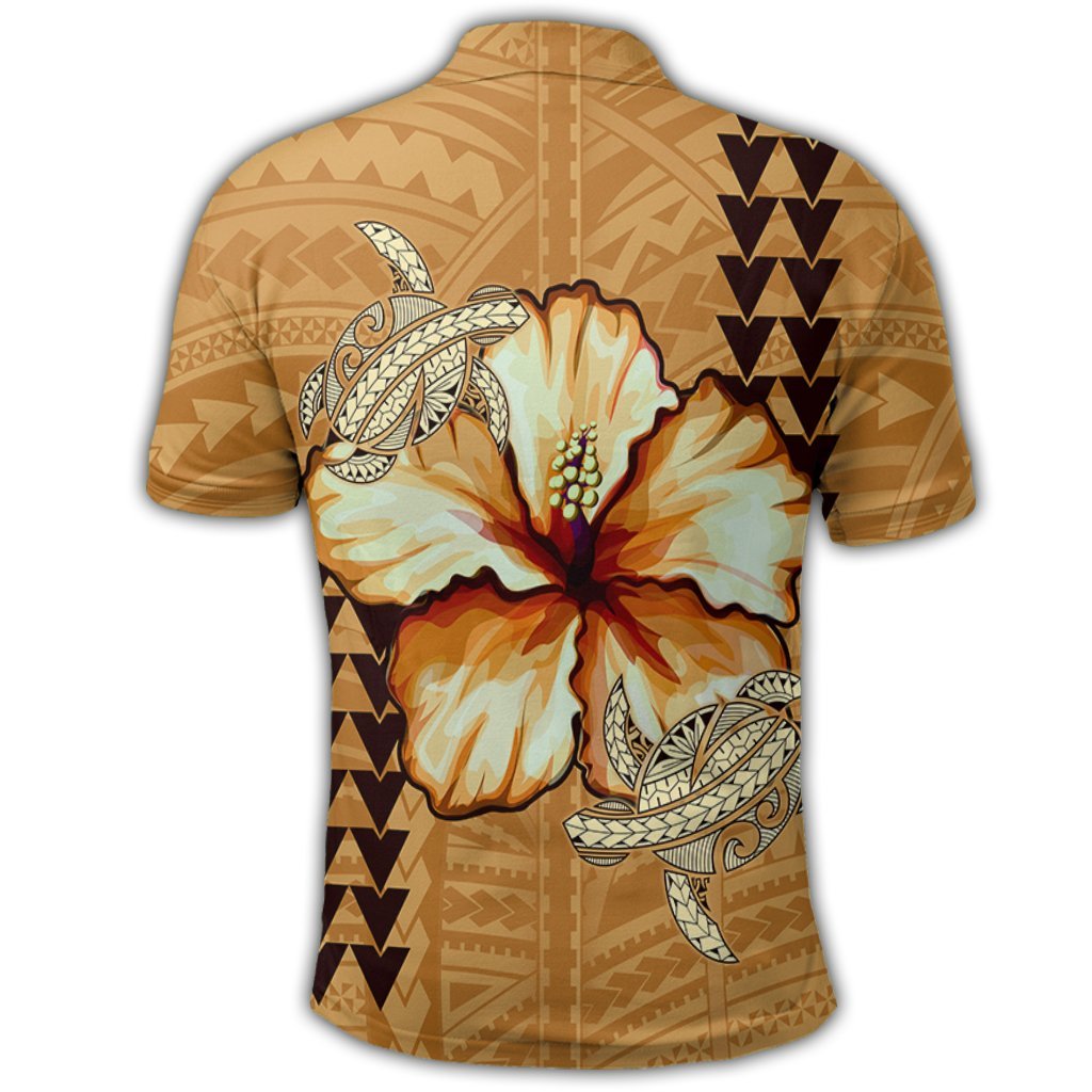 Hawaiian Vintage Hibiscus Polo Shirt - Polynesian Pride