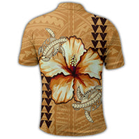 Hawaiian Vintage Hibiscus Polo Shirt - Polynesian Pride