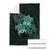 Hawaii Premium Blanket - Turtle Strong Pattern Hibiscus Plumeria Turquoise AH - Polynesian Pride