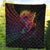 American Samoa Premium Quilt - Butterfly Polynesian Style
