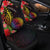 American Samoa Car Seat Cover - Tropical Hippie Style Universal Fit Black - Polynesian Pride