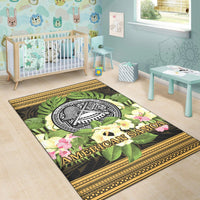 American Samoa Area Rug - Polynesian Gold Patterns Collection - Polynesian Pride