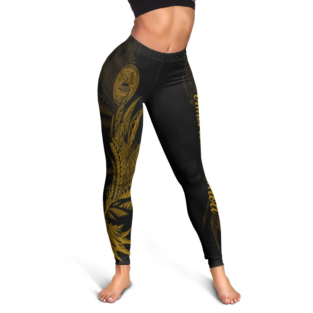 American Samoa Leggings - Wings Style - Polynesian Pride