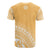 American Samoa All Over T Shirt American Samoan Coat of Arms Polynesian Tribal Gold Version - Polynesian Pride