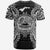 American Samoa T Shirt American Samoan Coat of Arms Map Polynesian Tattoo White Black - Polynesian Pride