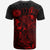 American Samoa T Shirt American Samoan Turtle Hibiscus Red - Polynesian Pride