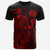 American Samoa T Shirt American Samoan Turtle Hibiscus Red Unisex Red - Polynesian Pride