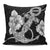 Anchor Poly Tribal Pillow Covers One Size Zippered Pillow Case 18"x18"(Twin Sides) Black - Polynesian Pride