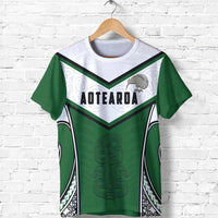 New Zealand Rugby Shirt, Aotearoa Hei Tiki Maori Rugby T Shirt Unisex Black - Polynesian Pride