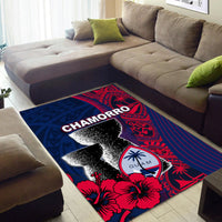 Guam Chamorro Area Rug Flag Color Style LT6 - Polynesian Pride