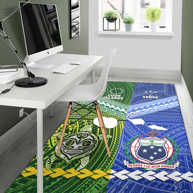 Samoa And Cook Islands Area Rug Together LT8 - Polynesian Pride