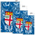 Fiji Area Rug Tapa Patterns Blue Style LT6 - Polynesian Pride