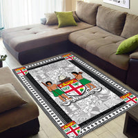 Fiji Area Rug Black Style No.1 LT6 - Polynesian Pride