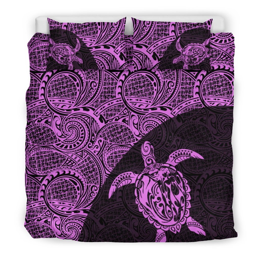 Turtle Mermaid Polynesian Duvet Cover Set 05 TH90 - Polynesian Pride