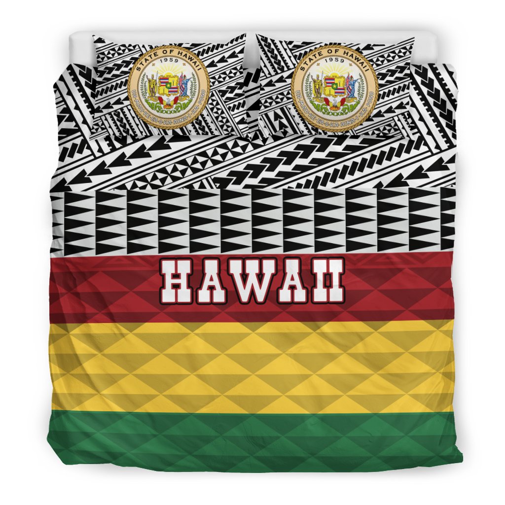 Hawaii Duvet Cover Set - Kanaka Maoli Version - Polynesian Pride
