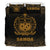 Samoa Duvet Cover Set - Gold Fog Style Gold - Polynesian Pride