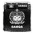 Samoa Duvet Cover Set - Black Fog Style Black - Polynesian Pride