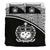 Samoa Duvet Cover Set - Black Curve Style Black - Polynesian Pride